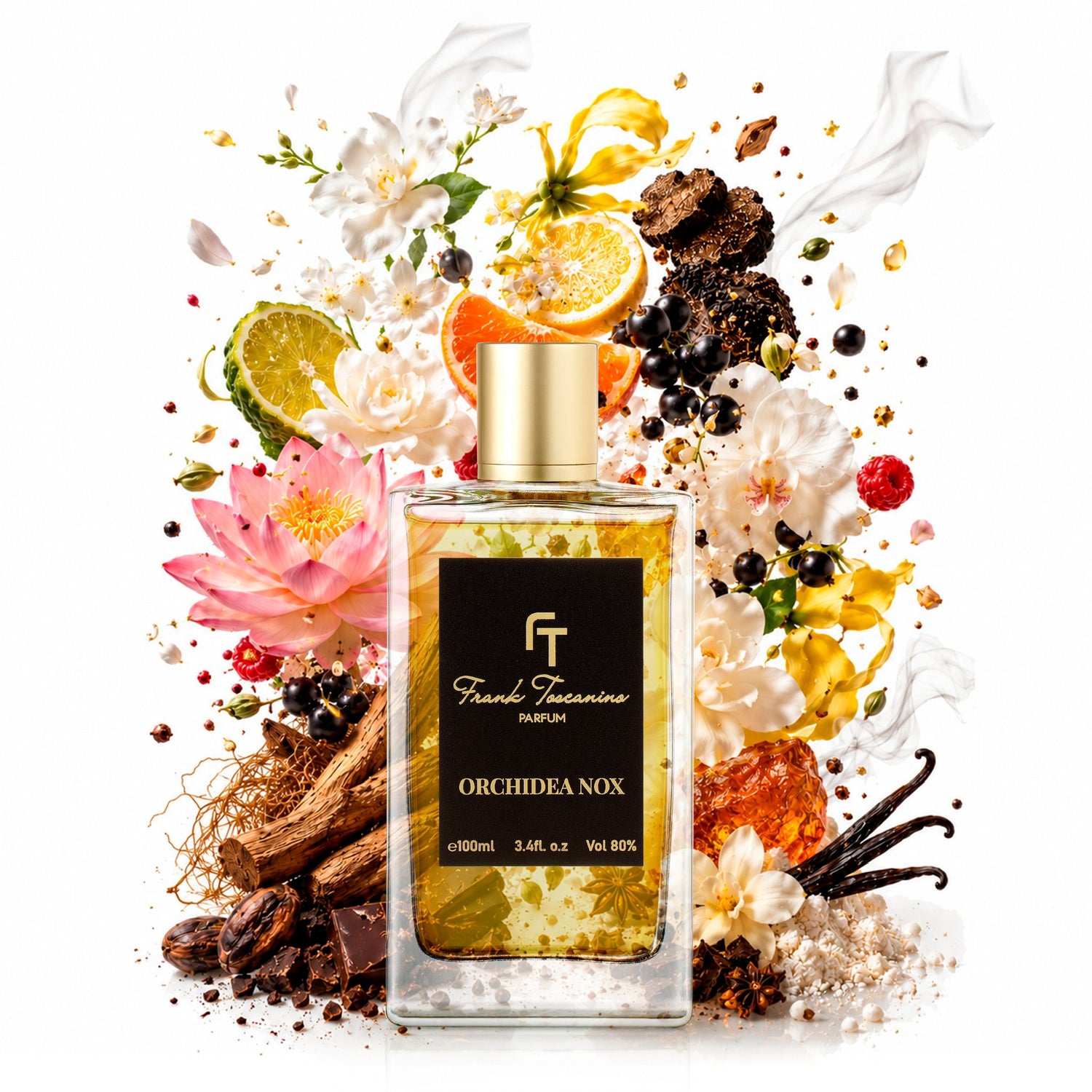 Orchidea Nox di Frank Toscanino Eau de parfum 100ml