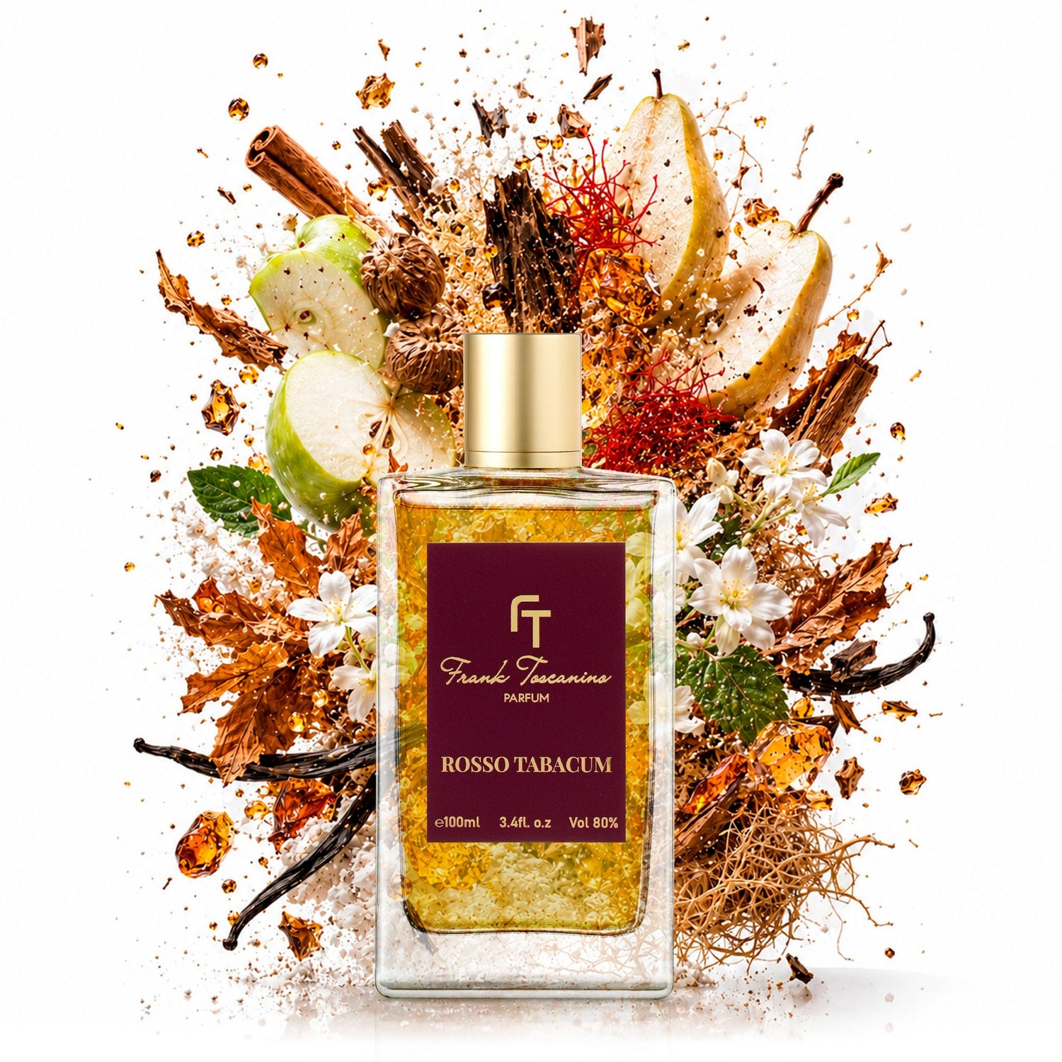 Rosso Tabacum di Frank Toscanino Eau de parfum 100ml
